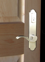 Capri Lever Satin Nickel Finish