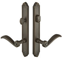 door levers for multipoint locks