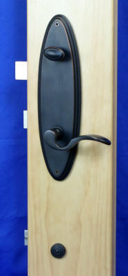 Handleset inside Dark Bronze