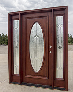 Pre-Finished B-600 Builder Wood Door System