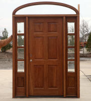 CL-A352 Exterior Door with eliptical transom