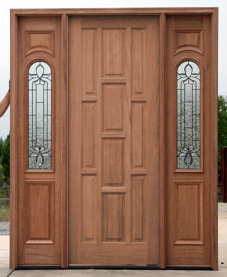 Clearance Doors with 2 Sidelights at Discount Prices