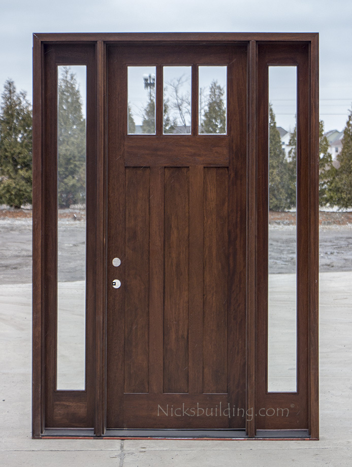 Craftsman Exterior Doors in 8 ft CL-2121D