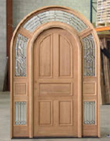 Arched Mahogany Door Model 3005