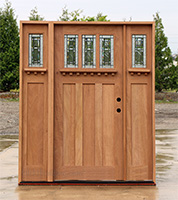 CL-126 Craftsman Door with Active Sidelite