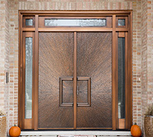 Exterior Copper Doors