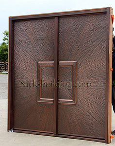 copper double door texture