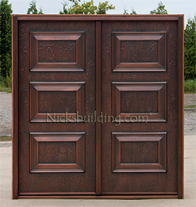 exterior copper doors on sale