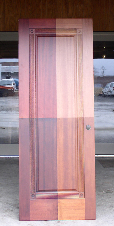 Mahogany Interior Doors 1 Panel