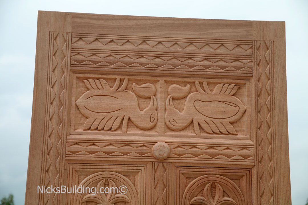 Hand Carved Wood Doors