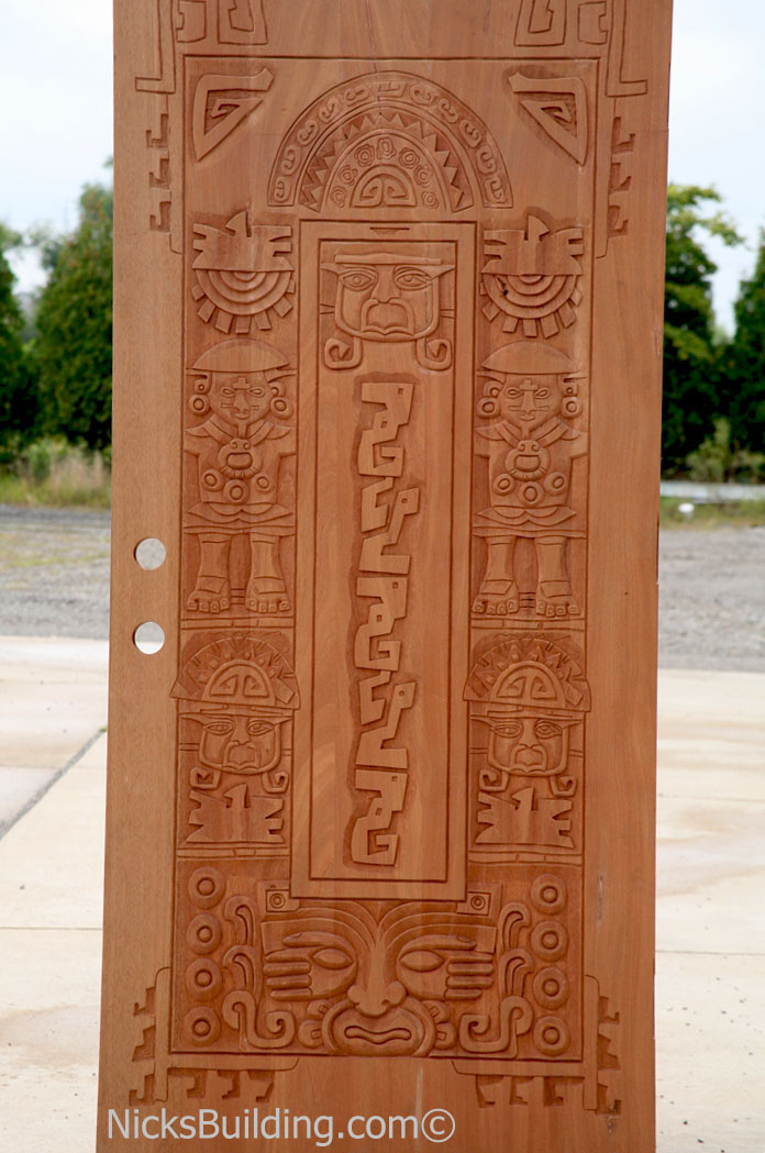 Hand Carved Wood Doors