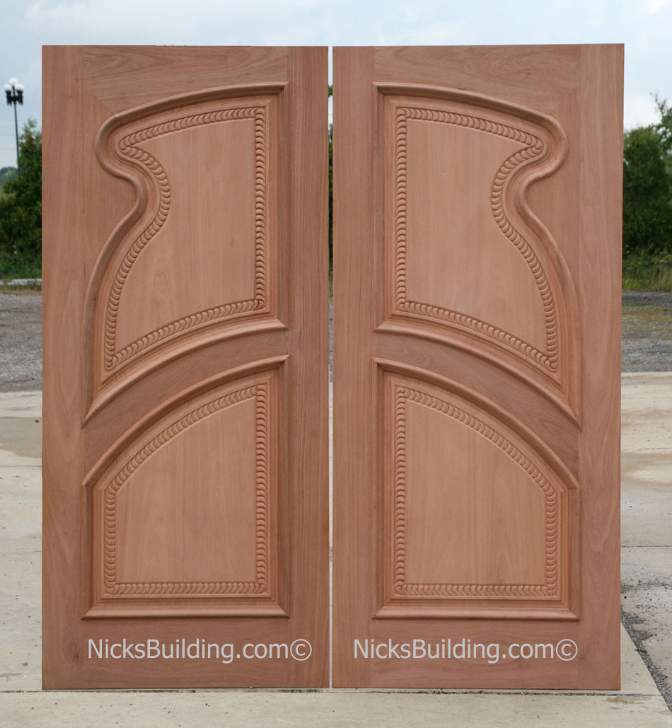 Hand Carved Wood Doors