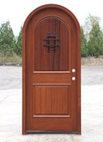 Round Top Door with Speakeasy