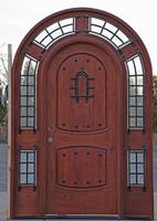 Rustic Round Top Door