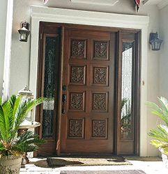 Replacement to Carved Exterior Door