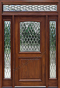 Exterior Doors with Rectangular Transoms