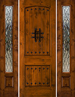 SW-83 Door with Chateaux glass Sidelites in 8'