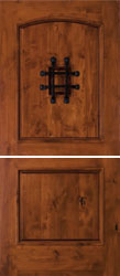 Dutch Doors Rustic Knotty Alder
