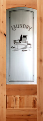knotty alder laundry doors