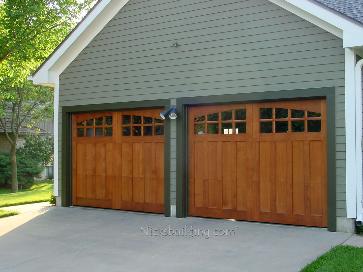 Wood Garage Doors Residential