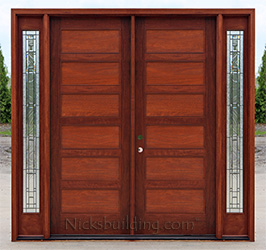 modern Double Doors AC508