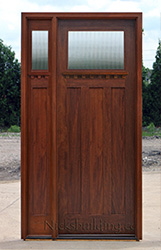 ac408 with ac208 sidelite reeded glass