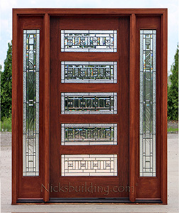Shaker Panel Exterior Door AC501