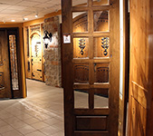 Knotty Alder Door Showroom 2