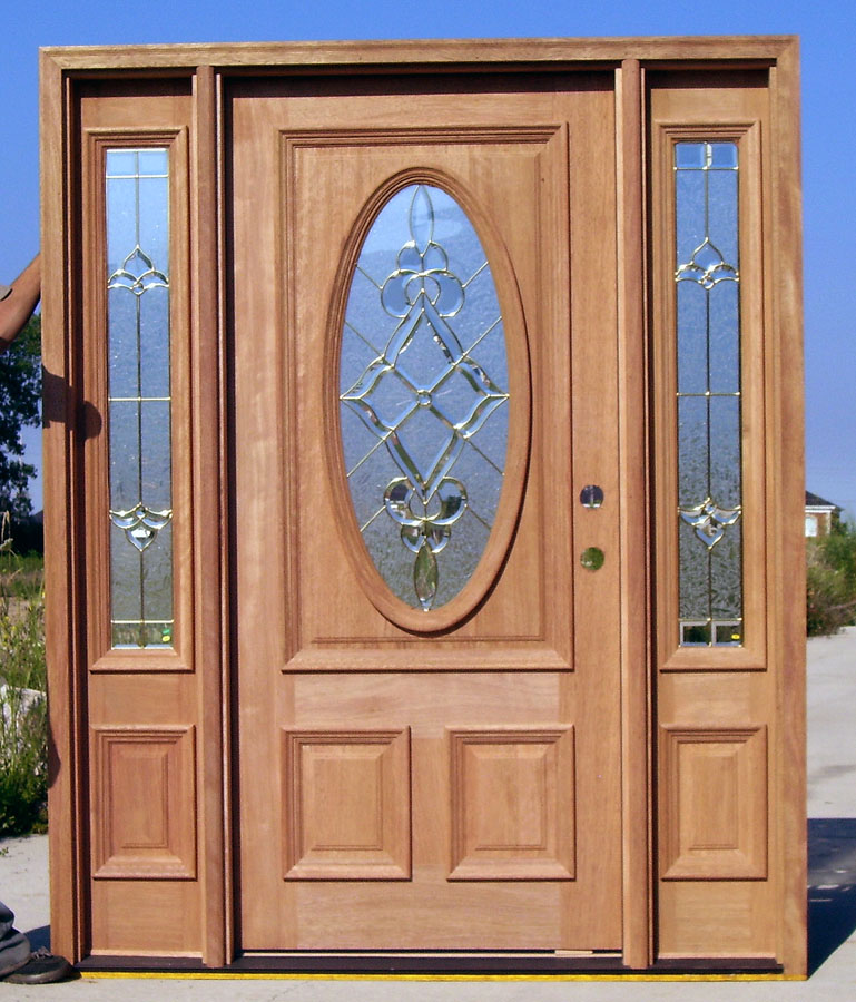 Clearance Door with Brass Came