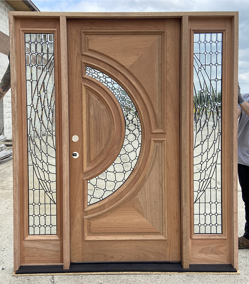 CL 22-41 double door with Patina Caming