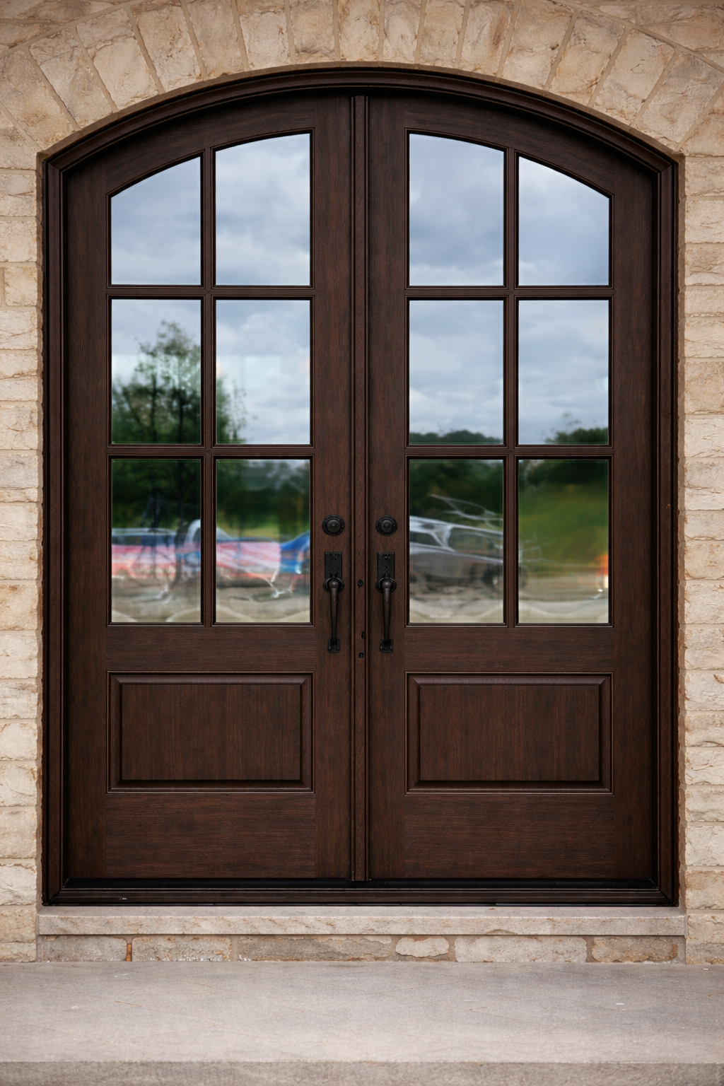 CL-25-54 Double Door White hawk Door