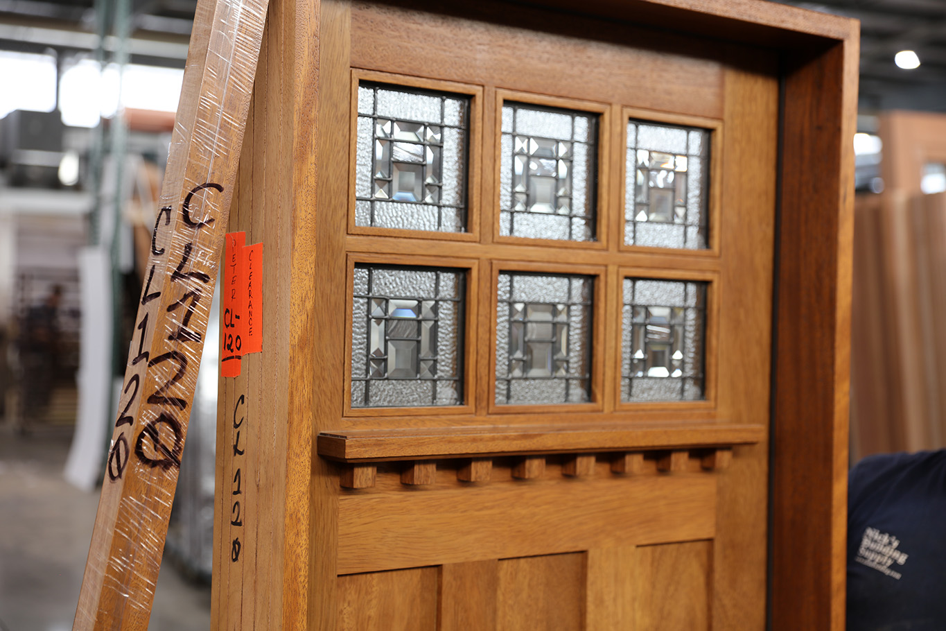 Craftsman Mahogany Front Doors