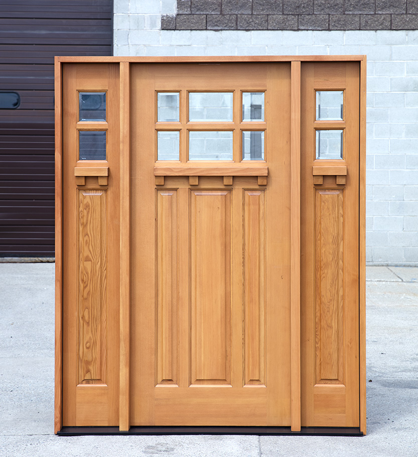 Craftsman Doors in Douglas Fir