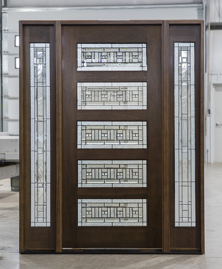 PFC-AC501 Walnut with Art glass