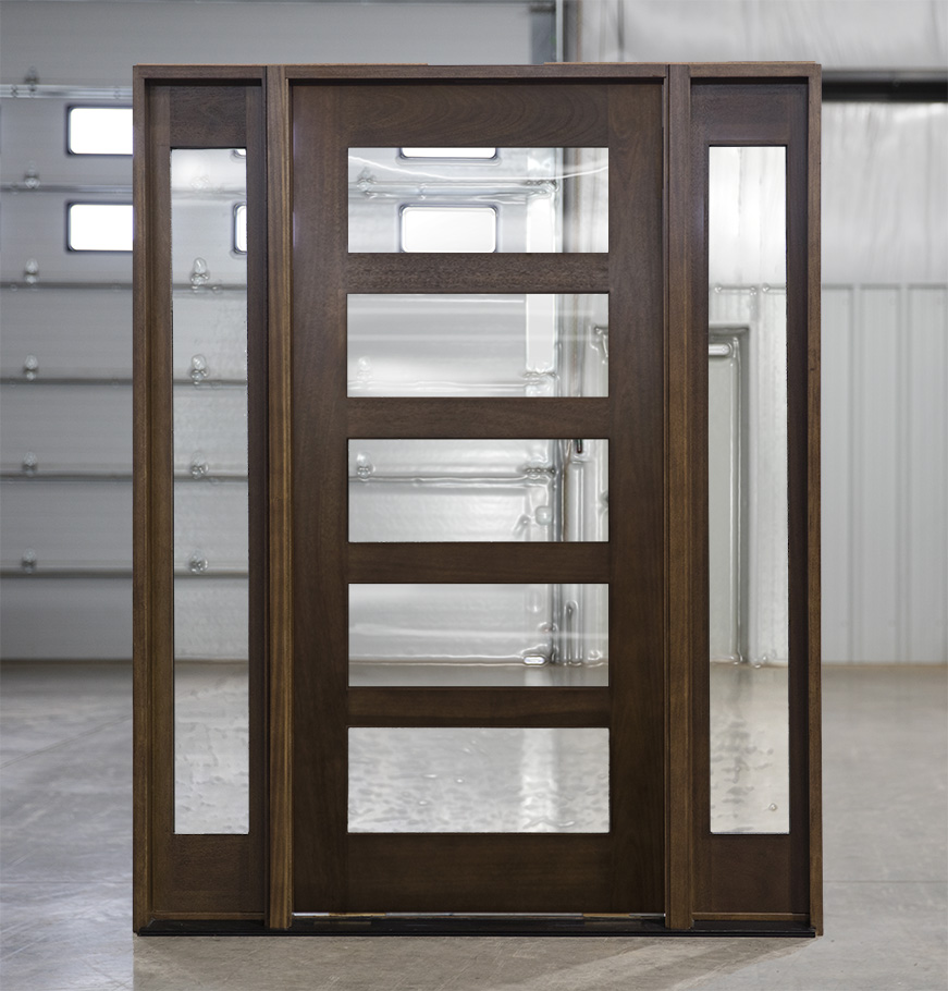 PFC-AC501 Walnut Clear Glass