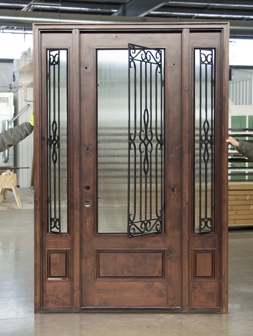 Knotty Alder Demo Doors