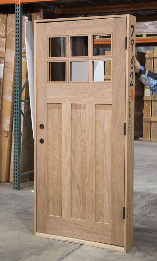 Craftsman Entry Door Clearance