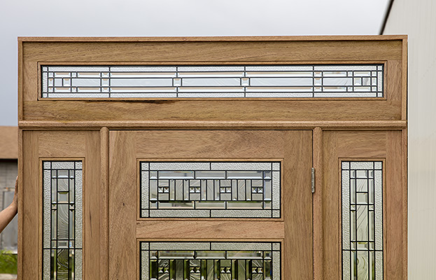 Transom Closeup view