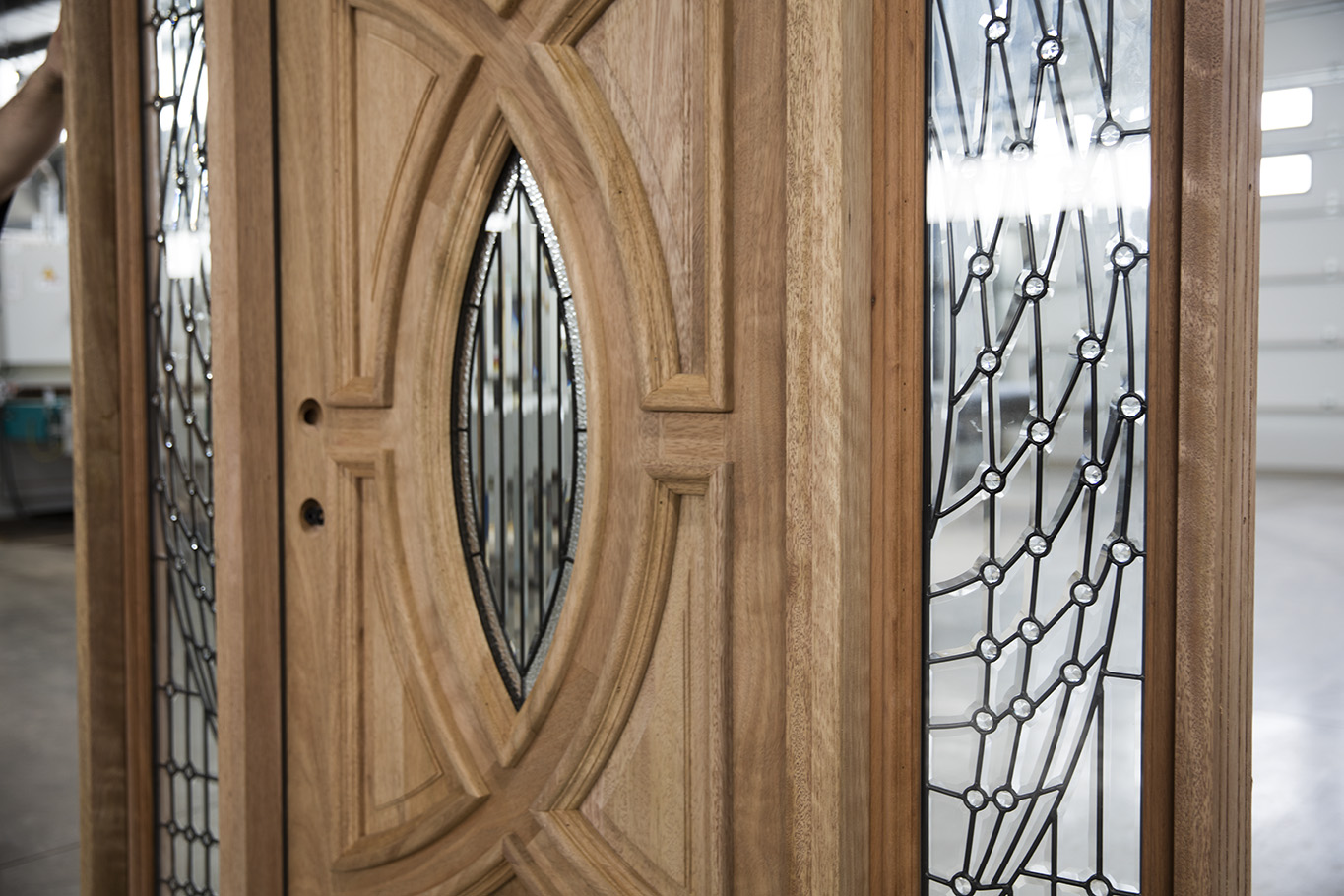 Entry Doors With Beveled Glass