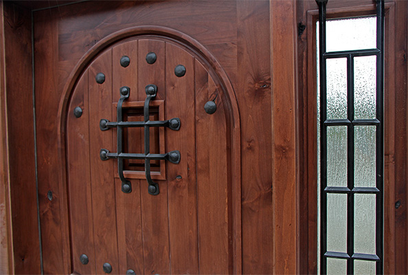 southwest style exterior door closeup