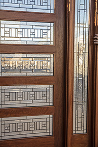art glass closeup
