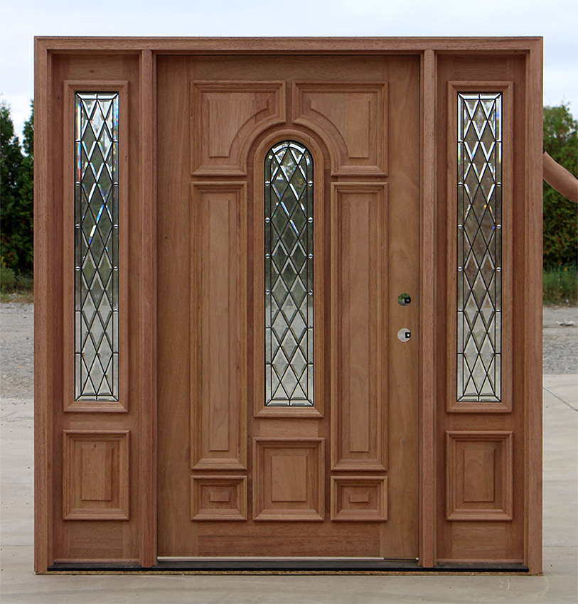Wide Entry Door With Sidelights CL 66