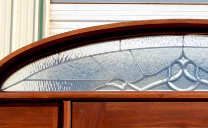 Elliptical Transom Glass