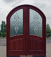 Arched Top Double Doors CL-122