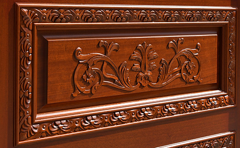Closeup Carved Panel