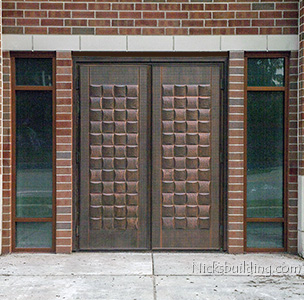 Copper Double Doors in 8' height