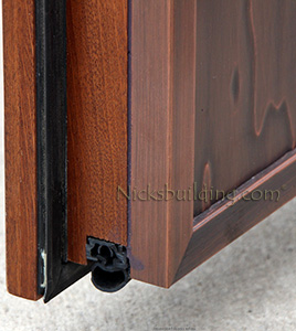 exterior copper door seals
