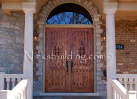 restoration double alder doors