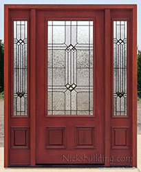 prefinished affordable wood front entry doors from $1995