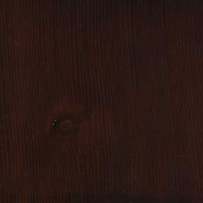 Cedar door stained with Dark Red Mahogany finish